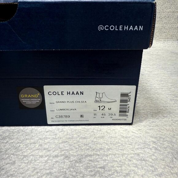 Cole Haan Grand Plus Chelsea Boot Style No. C38789 Mens Size 12 NEW - Picture 3 of 10